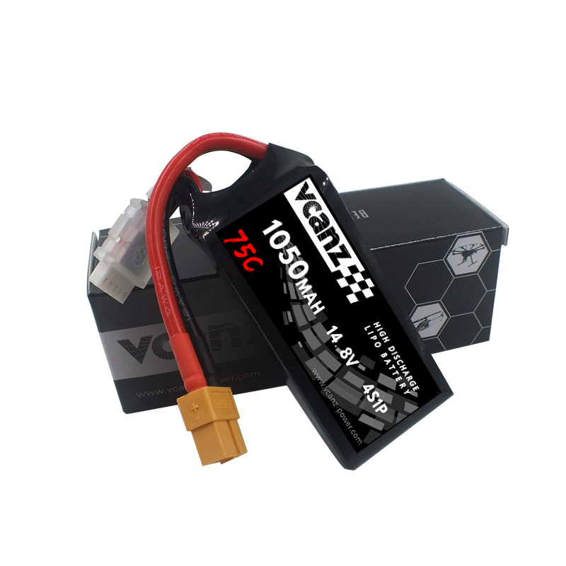 Vcanz 75C 1050mAh 14.8V 4S lipo