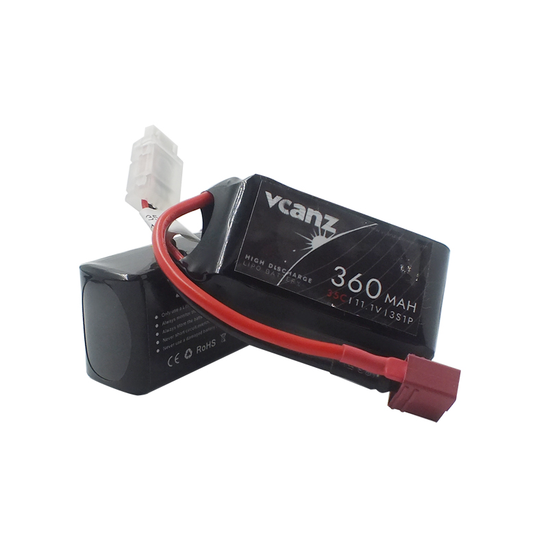 35C 360mAh 11.1V lipo Vcanz 3S 35C lipo