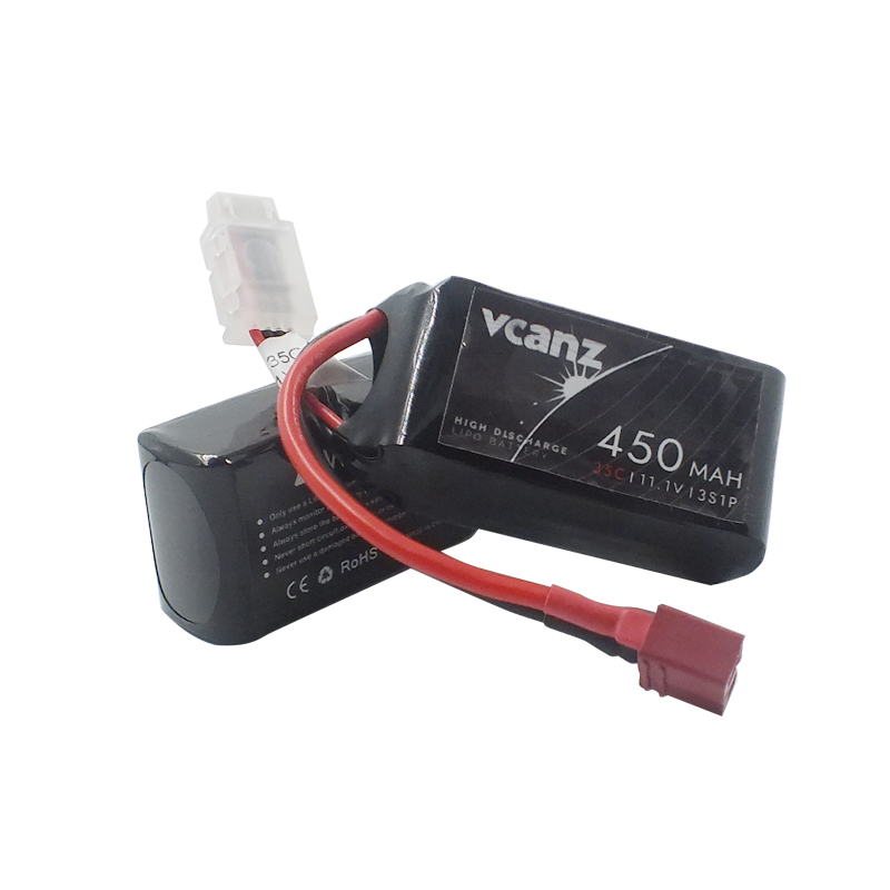 35C 450mAh 11.1V lipo Vcanz 3S 35C lipo