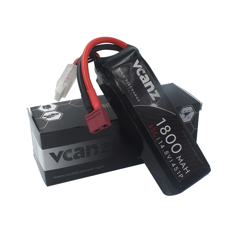 35C 1800mAh 11.1V lipo Vcanz 3S 35C lipo for 300-size Helicopter, Mojo 280