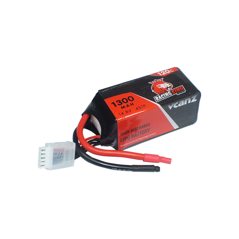 Vcanz Racing King 120C 1300mAh 14.8V 4S Lipo