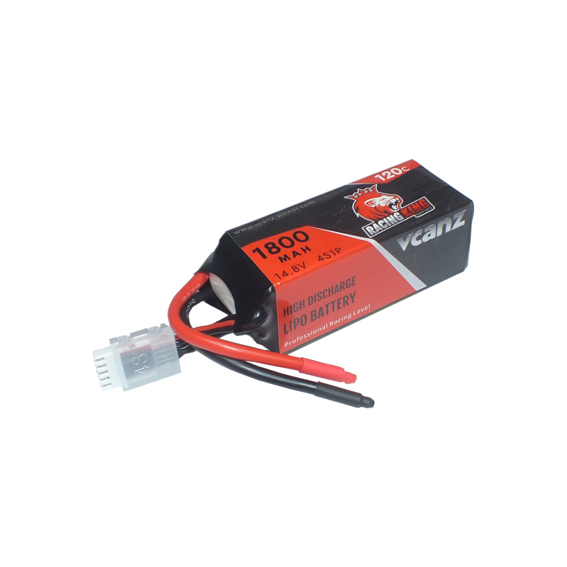 Vcanz Racing King 120C 1800mAh 14.8V 4S Lipo